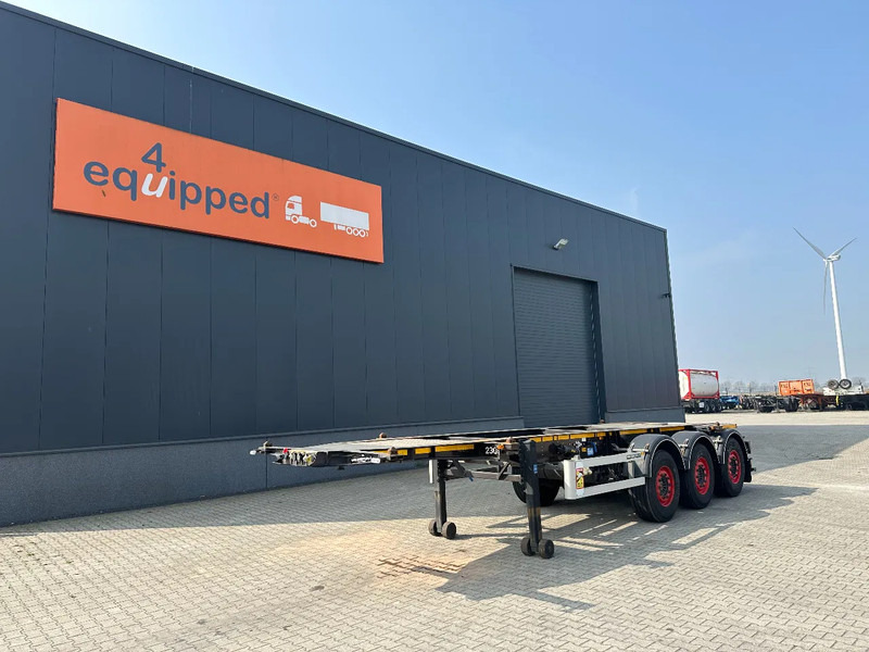 Burg 20FT ADR (EX/II, EX/III, FL, AT) Chassis, Leergewicht : 3.690kg, SAF INTRADISC, 2x Liftachse, NL-Chassis, APK/ADR: 07-2025 - Επικαθήμενο μεταφοράς εμπορευματοκιβωτίων/ Κινητό αμάξωμα: φωτογραφία 1 Burg 20FT ADR (EX/II, EX/III, FL, AT) Chassis, Leergewicht : 3.690kg, SAF INTRADISC, 2x Liftachse, NL-Chassis, APK/ADR: 07-2025 - Επικαθήμενο μεταφοράς εμπορευματοκιβωτίων/ Κινητό αμάξωμα: φωτογραφία 1