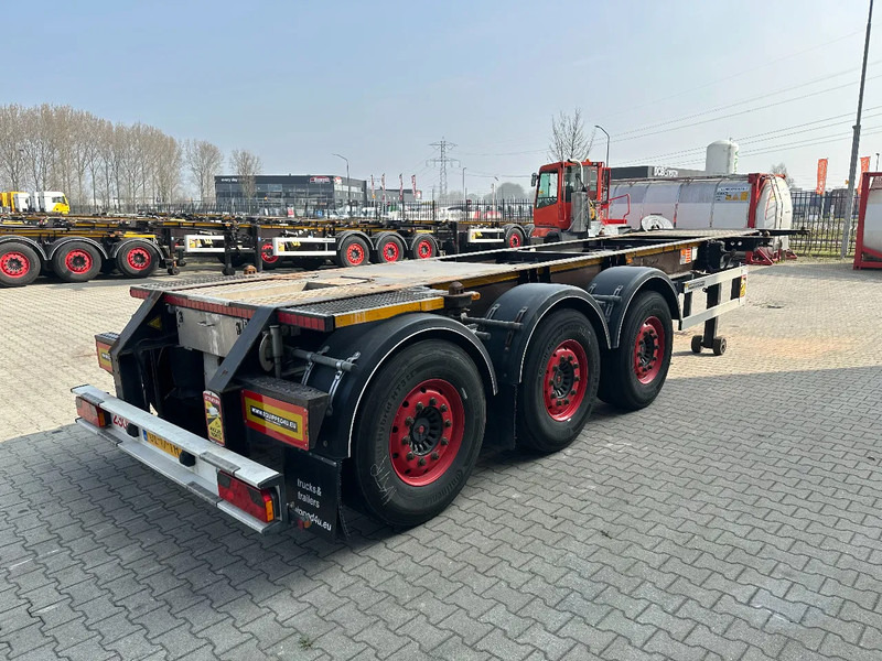 Burg 20FT ADR (EX/II, EX/III, FL, AT) Chassis, Leergewicht : 3.690kg, SAF INTRADISC, 2x Liftachse, NL-Chassis, APK/ADR: 07-2025 - Επικαθήμενο μεταφοράς εμπορευματοκιβωτίων/ Κινητό αμάξωμα: φωτογραφία 3 Burg 20FT ADR (EX/II, EX/III, FL, AT) Chassis, Leergewicht : 3.690kg, SAF INTRADISC, 2x Liftachse, NL-Chassis, APK/ADR: 07-2025 - Επικαθήμενο μεταφοράς εμπορευματοκιβωτίων/ Κινητό αμάξωμα: φωτογραφία 3