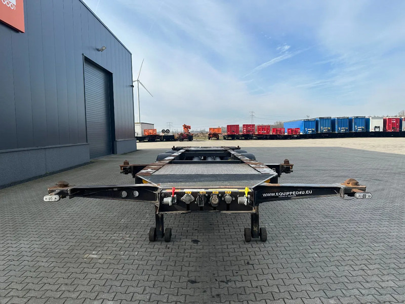Burg 20FT ADR (EX/II, EX/III, FL, AT) Chassis, leeggewicht: 3.690kg, SAF INTRADISC, 2 liftassen, NL-chassis, APK:10-2025 - Επικαθήμενο μεταφοράς εμπορευματοκιβωτίων/ Κινητό αμάξωμα: φωτογραφία 4 Burg 20FT ADR (EX/II, EX/III, FL, AT) Chassis, leeggewicht: 3.690kg, SAF INTRADISC, 2 liftassen, NL-chassis, APK:10-2025 - Επικαθήμενο μεταφοράς εμπορευματοκιβωτίων/ Κινητό αμάξωμα: φωτογραφία 4