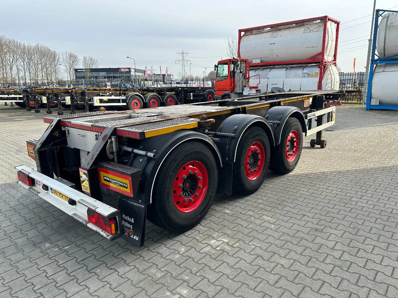 Burg 20FT ADR (EX/II, EX/III, FL, AT), Leergewicht : 3.690kg, SAF INTRADISC, 2x Liftachse, NL-Chassis, 75% Reifen, APK/ADR: 07-2025 - Επικαθήμενο μεταφοράς εμπορευματοκιβωτίων/ Κινητό αμάξωμα: φωτογραφία 4 Burg 20FT ADR (EX/II, EX/III, FL, AT), Leergewicht : 3.690kg, SAF INTRADISC, 2x Liftachse, NL-Chassis, 75% Reifen, APK/ADR: 07-2025 - Επικαθήμενο μεταφοράς εμπορευματοκιβωτίων/ Κινητό αμάξωμα: φωτογραφία 4