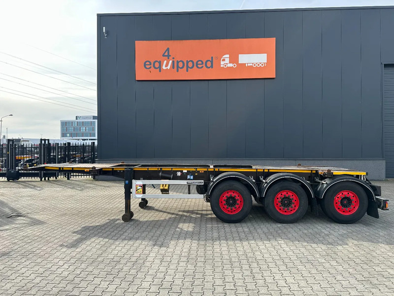 Burg 20FT ADR (EX/II, EX/III, FL, AT), Leergewicht : 3.690kg, SAF INTRADISC, 2x Liftachse, NL-Chassis, 75% Reifen, APK/ADR: 07-2025 - Επικαθήμενο μεταφοράς εμπορευματοκιβωτίων/ Κινητό αμάξωμα: φωτογραφία 2 Burg 20FT ADR (EX/II, EX/III, FL, AT), Leergewicht : 3.690kg, SAF INTRADISC, 2x Liftachse, NL-Chassis, 75% Reifen, APK/ADR: 07-2025 - Επικαθήμενο μεταφοράς εμπορευματοκιβωτίων/ Κινητό αμάξωμα: φωτογραφία 2