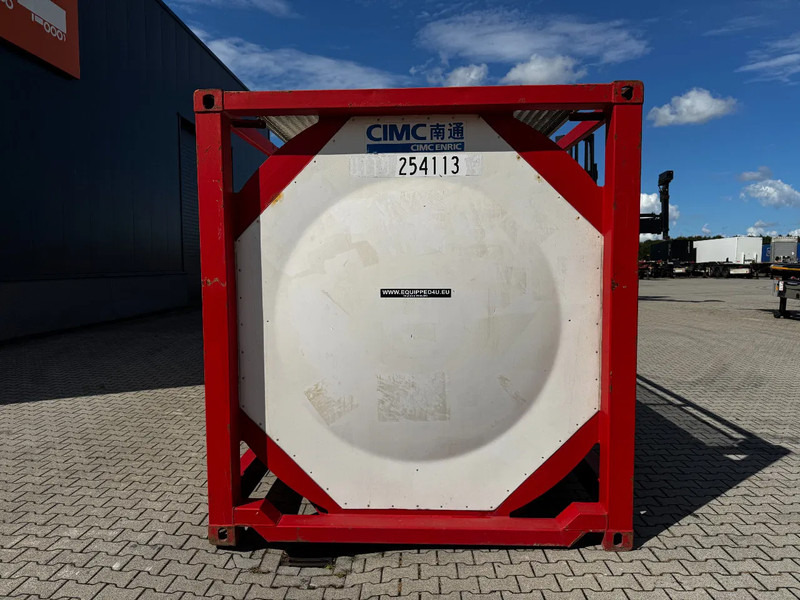 CIMC 20FT ISO, 25.050L / 1-COMP / 3 BAFFELS / T12 / 22K2 / 4 manholes / ADR valid until 11/2026 - Δεξαμενή αποθήκευσης: φωτογραφία 5 CIMC 20FT ISO, 25.050L / 1-COMP / 3 BAFFELS / T12 / 22K2 / 4 manholes / ADR valid until 11/2026 - Δεξαμενή αποθήκευσης: φωτογραφία 5