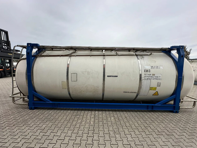 CIMC 20FT SWAP 35.040L, 4 baffles / 5 holes / T11 / 5Y-test valid till 08/2027 - Δεξαμενή αποθήκευσης: φωτογραφία 3 CIMC 20FT SWAP 35.040L, 4 baffles / 5 holes / T11 / 5Y-test valid till 08/2027 - Δεξαμενή αποθήκευσης: φωτογραφία 3