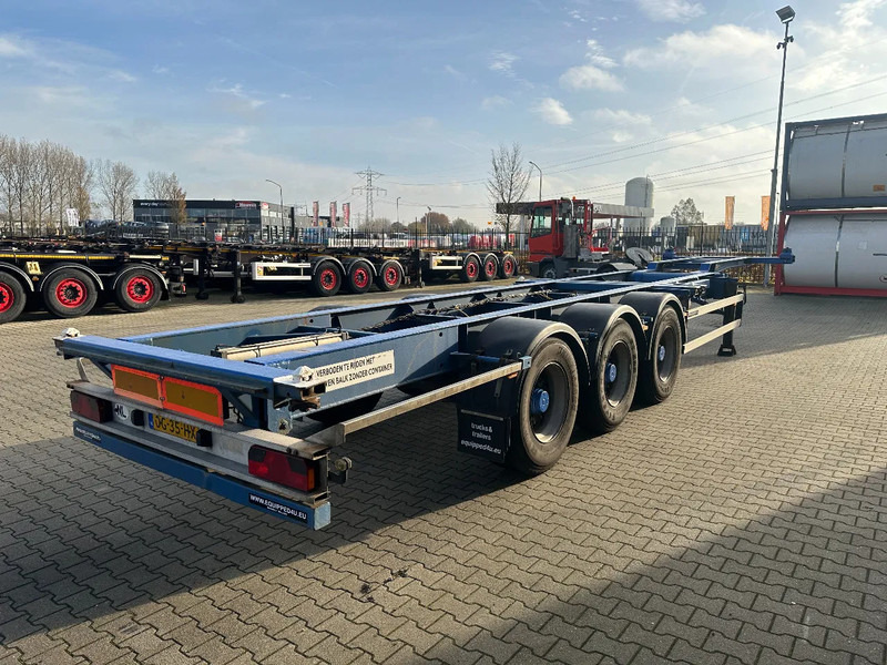 Contar 40 (45) FT-chassis / liftaxle / drumbrakes / NL-Chassis/ MOT - Επικαθήμενο μεταφοράς εμπορευματοκιβωτίων/ Κινητό αμάξωμα: φωτογραφία 5 Contar 40 (45) FT-chassis / liftaxle / drumbrakes / NL-Chassis/ MOT - Επικαθήμενο μεταφοράς εμπορευματοκιβωτίων/ Κινητό αμάξωμα: φωτογραφία 5