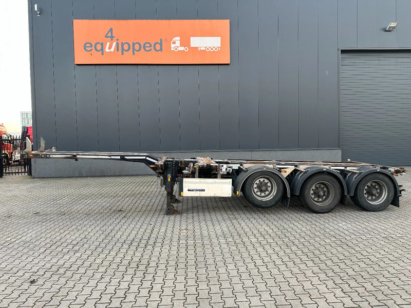 D-Tec FLEXITRAILER / 45FT HC MULTI / BPW + drumbrakes / liftaxle / NL / APK 11-2026 - Επικαθήμενο μεταφοράς εμπορευματοκιβωτίων/ Κινητό αμάξωμα: φωτογραφία 4 D-Tec FLEXITRAILER / 45FT HC MULTI / BPW + drumbrakes / liftaxle / NL / APK 11-2026 - Επικαθήμενο μεταφοράς εμπορευματοκιβωτίων/ Κινητό αμάξωμα: φωτογραφία 4