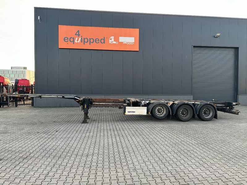 D-Tec FLEXITRAILER / 45FT HC MULTI / BPW + drumbrakes / liftaxle / NL / APK 11-2026 - Επικαθήμενο μεταφοράς εμπορευματοκιβωτίων/ Κινητό αμάξωμα: φωτογραφία 3 D-Tec FLEXITRAILER / 45FT HC MULTI / BPW + drumbrakes / liftaxle / NL / APK 11-2026 - Επικαθήμενο μεταφοράς εμπορευματοκιβωτίων/ Κινητό αμάξωμα: φωτογραφία 3