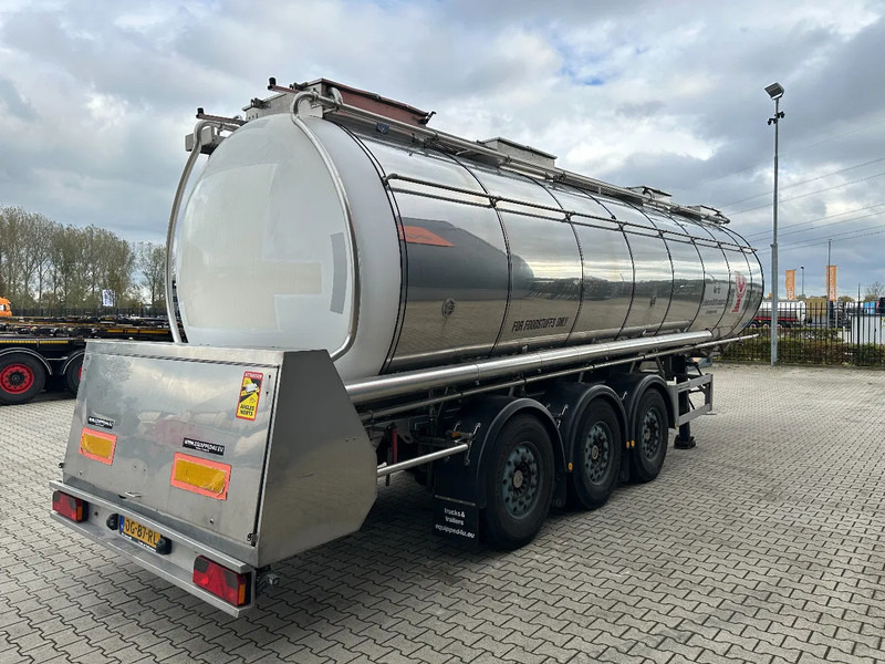 Feldbinder FOOD / LEVENSMIDDELEN / LEBENSMITTEL / 33.500L / 3-COMP / PUMP / NL-trailer / APK: 10-2026 - Επικαθήμενο βυτίο: φωτογραφία 3 Feldbinder FOOD / LEVENSMIDDELEN / LEBENSMITTEL / 33.500L / 3-COMP / PUMP / NL-trailer / APK: 10-2026 - Επικαθήμενο βυτίο: φωτογραφία 3