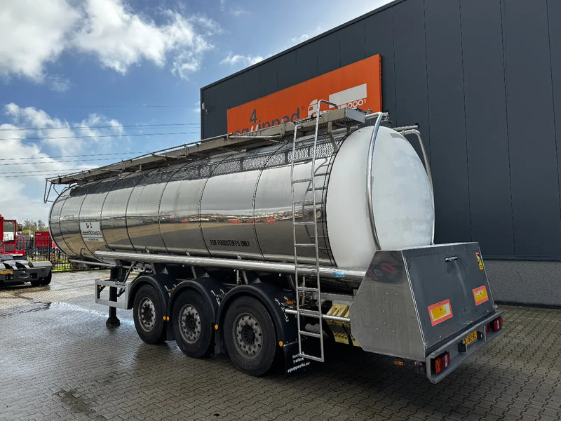 Feldbinder LEBENSMITTEL / LEVENSMIDDELEN FOOD / 33.500L / 3-COMP / PUMPE / INOX / NL-trailer / APK: 05-2026 - Επικαθήμενο βυτίο: φωτογραφία 4 Feldbinder LEBENSMITTEL / LEVENSMIDDELEN FOOD / 33.500L / 3-COMP / PUMPE / INOX / NL-trailer / APK: 05-2026 - Επικαθήμενο βυτίο: φωτογραφία 4