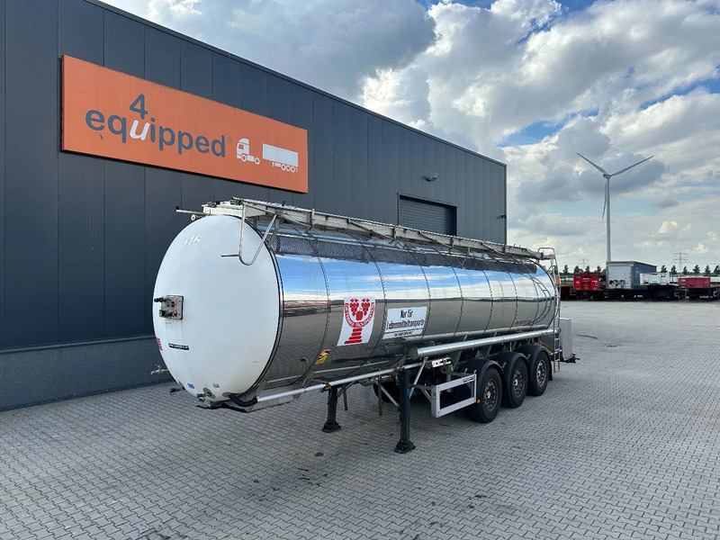 Feldbinder LEVENSMIDDELEN / FOOD / LEBENSMITTEL / 33.500L / 3-COMP / POMP / NL-trailer / APK: 03-2026 - Επικαθήμενο βυτίο: φωτογραφία 1 Feldbinder LEVENSMIDDELEN / FOOD / LEBENSMITTEL / 33.500L / 3-COMP / POMP / NL-trailer / APK: 03-2026 - Επικαθήμενο βυτίο: φωτογραφία 1