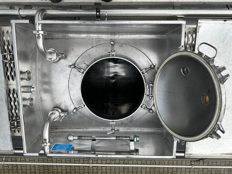 Επικαθήμενο βυτίο για τη μεταφορά τροφίμων Feldbinder LEVENSMIDDELEN / FOOD / LEBENSMITTEL / 33.500L / 3-COMP / POMP / NL-trailer / APK: 12-2026, 10x beschikbaar: φωτογραφία 19