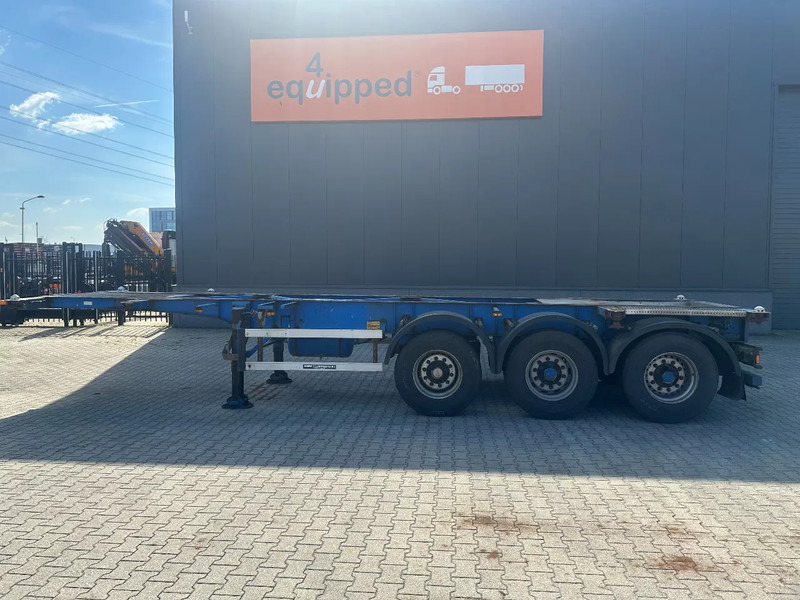 Groenewegen 20FT/30FT, ADR (EX/II, EX/III, FL, OX, AT), drum, NL-Chassis - Επικαθήμενο μεταφοράς εμπορευματοκιβωτίων/ Κινητό αμάξωμα: φωτογραφία 2 Groenewegen 20FT/30FT, ADR (EX/II, EX/III, FL, OX, AT), drum, NL-Chassis - Επικαθήμενο μεταφοράς εμπορευματοκιβωτίων/ Κινητό αμάξωμα: φωτογραφία 2