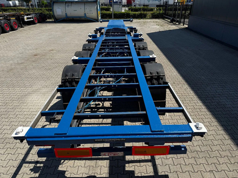Groenewegen 40FT HC-chassis, BPW+Drum, liftaxle, NL-Chassis - Επικαθήμενο μεταφοράς εμπορευματοκιβωτίων/ Κινητό αμάξωμα: φωτογραφία 4 Groenewegen 40FT HC-chassis, BPW+Drum, liftaxle, NL-Chassis - Επικαθήμενο μεταφοράς εμπορευματοκιβωτίων/ Κινητό αμάξωμα: φωτογραφία 4