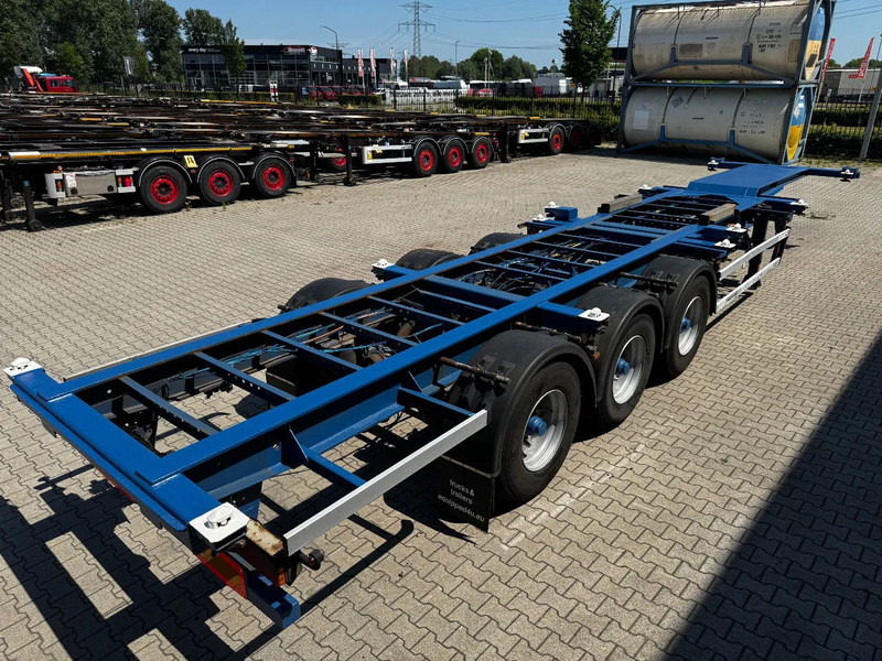 Groenewegen 40FT HC-chassis, BPW+Drum, liftaxle, NL-Chassis - Επικαθήμενο μεταφοράς εμπορευματοκιβωτίων/ Κινητό αμάξωμα: φωτογραφία 3 Groenewegen 40FT HC-chassis, BPW+Drum, liftaxle, NL-Chassis - Επικαθήμενο μεταφοράς εμπορευματοκιβωτίων/ Κινητό αμάξωμα: φωτογραφία 3