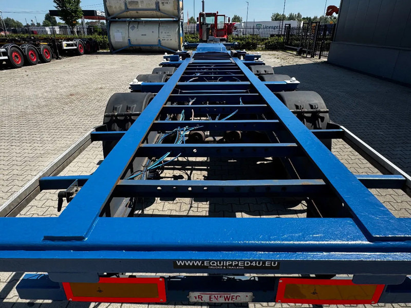 Groenewegen 40FT HC-chassis, BPW+Drum, liftaxle, NL-Chassis - Επικαθήμενο μεταφοράς εμπορευματοκιβωτίων/ Κινητό αμάξωμα: φωτογραφία 5 Groenewegen 40FT HC-chassis, BPW+Drum, liftaxle, NL-Chassis - Επικαθήμενο μεταφοράς εμπορευματοκιβωτίων/ Κινητό αμάξωμα: φωτογραφία 5