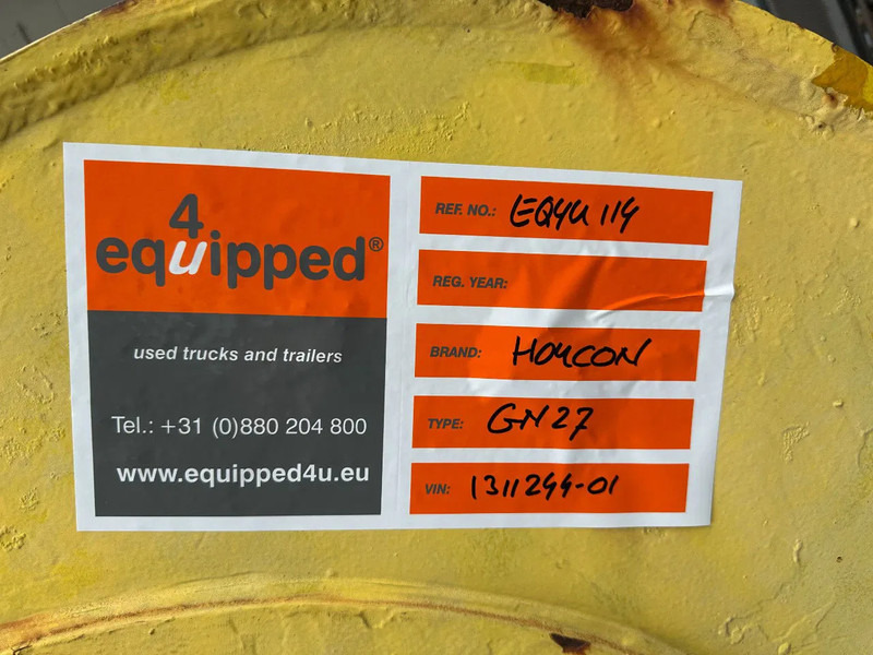 Τράκτορες τελωνείων HOUCON GN27 Gooseneck FOR MAFI: φωτογραφία 16