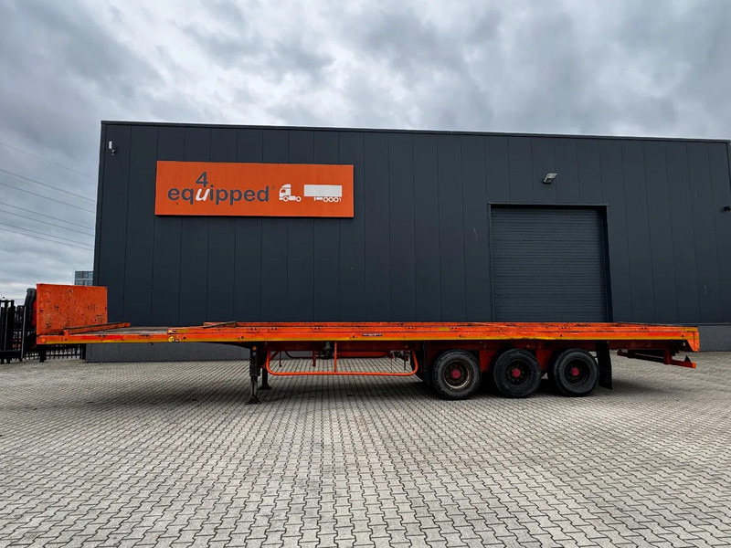 LAG original strong Platform + Ballast frame, stanchions, hardwooden floor, SAF+drum - Επικαθήμενο πλατφόρμα/ Καρότσα: φωτογραφία 3 LAG original strong Platform + Ballast frame, stanchions, hardwooden floor, SAF+drum - Επικαθήμενο πλατφόρμα/ Καρότσα: φωτογραφία 3