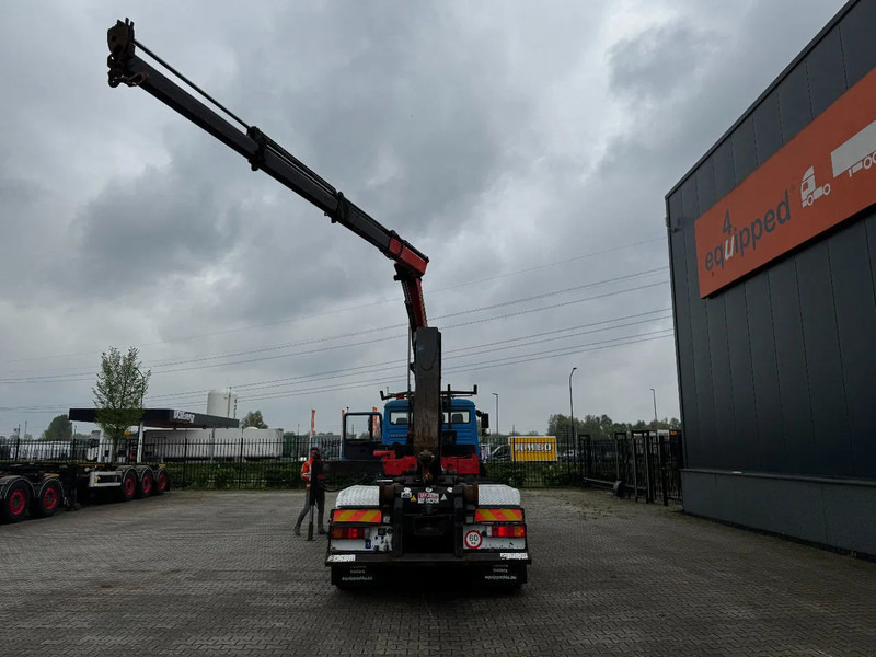 MAN FE 410A, 6x4, EURO 2, Palfinger PK17000 Crane + VDL HOOK, full spring, manual gearbox, MOT 9/2025 - Φορτηγό φόρτωσης γάντζου, Φορτηγό με γερανό: φωτογραφία 5 MAN FE 410A, 6x4, EURO 2, Palfinger PK17000 Crane + VDL HOOK, full spring, manual gearbox, MOT 9/2025 - Φορτηγό φόρτωσης γάντζου, Φορτηγό με γερανό: φωτογραφία 5