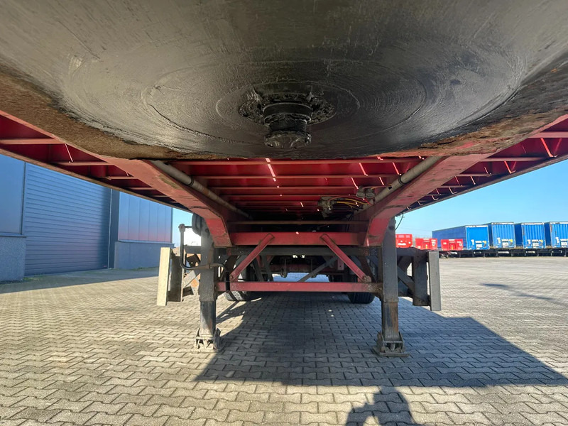 Επικαθήμενο πλατφόρμα/ Καρότσα MOL 62 tons Ballast trailer, 4 axles, 2 steering axles, Belgium- trailer, 70% tyres: φωτογραφία 6