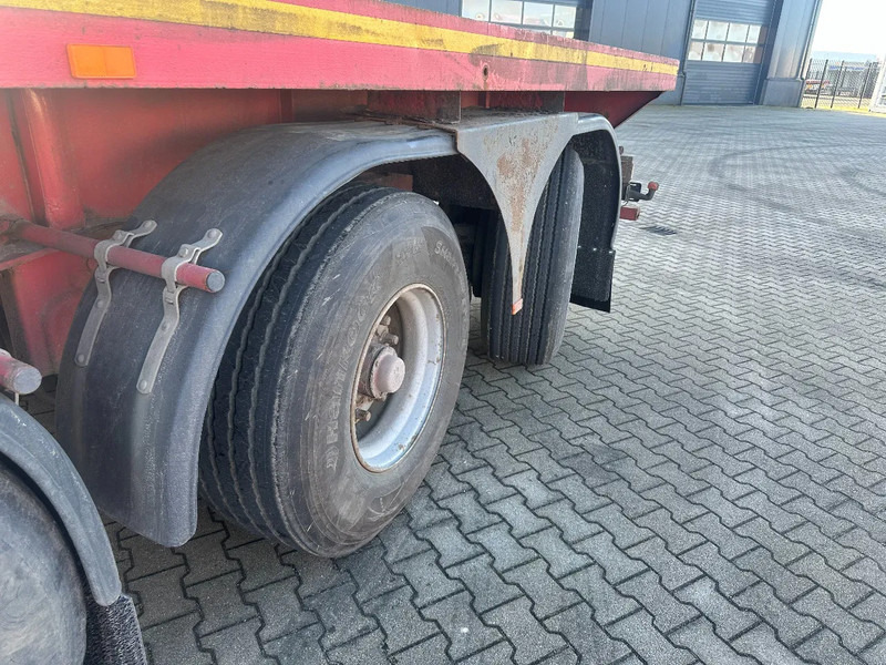 Επικαθήμενο πλατφόρμα/ Καρότσα MOL 62 tons Ballast trailer, 4 axles, 2 steering axles, Belgium- trailer, 70% tyres: φωτογραφία 8
