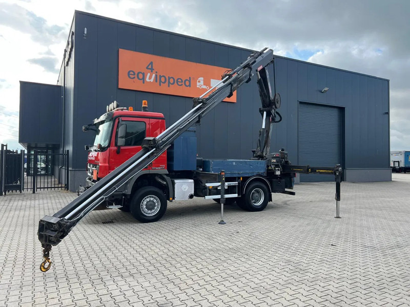 Mercedes-Benz Actros 2046 4x4 / FULL SPRING / HIAB 288 EP 5 HIPRO Crane / EURO-5 - Φορτηγό με γερανό: φωτογραφία 4 Mercedes-Benz Actros 2046 4x4 / FULL SPRING / HIAB 288 EP 5 HIPRO Crane / EURO-5 - Φορτηγό με γερανό: φωτογραφία 4