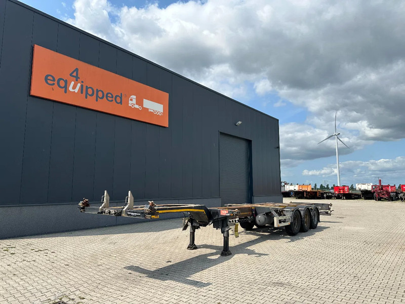 Pacton FLEX XL 45FT HC multi (2x extendable), liftaxle, SAF + DRUM, NL-chassis - Επικαθήμενο μεταφοράς εμπορευματοκιβωτίων/ Κινητό αμάξωμα: φωτογραφία 1 Pacton FLEX XL 45FT HC multi (2x extendable), liftaxle, SAF + DRUM, NL-chassis - Επικαθήμενο μεταφοράς εμπορευματοκιβωτίων/ Κινητό αμάξωμα: φωτογραφία 1