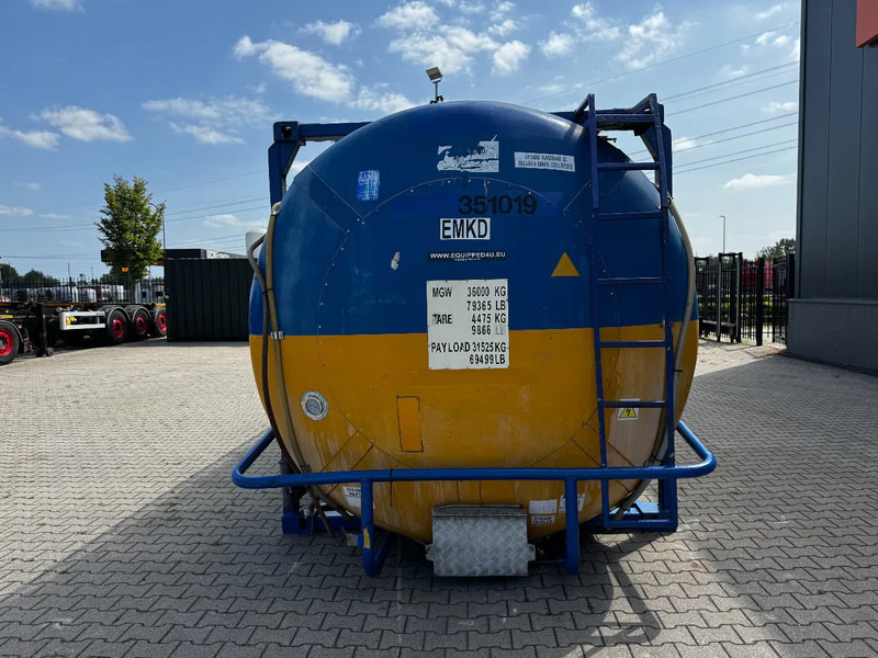 UBH 20FT SWAP 34.570L, 4 baffles / 5 holes / T12 / 5Y-test valid till 07/2026 - Εμπορευματοκιβώτιο-δεξαμενή: φωτογραφία 4 UBH 20FT SWAP 34.570L, 4 baffles / 5 holes / T12 / 5Y-test valid till 07/2026 - Εμπορευματοκιβώτιο-δεξαμενή: φωτογραφία 4