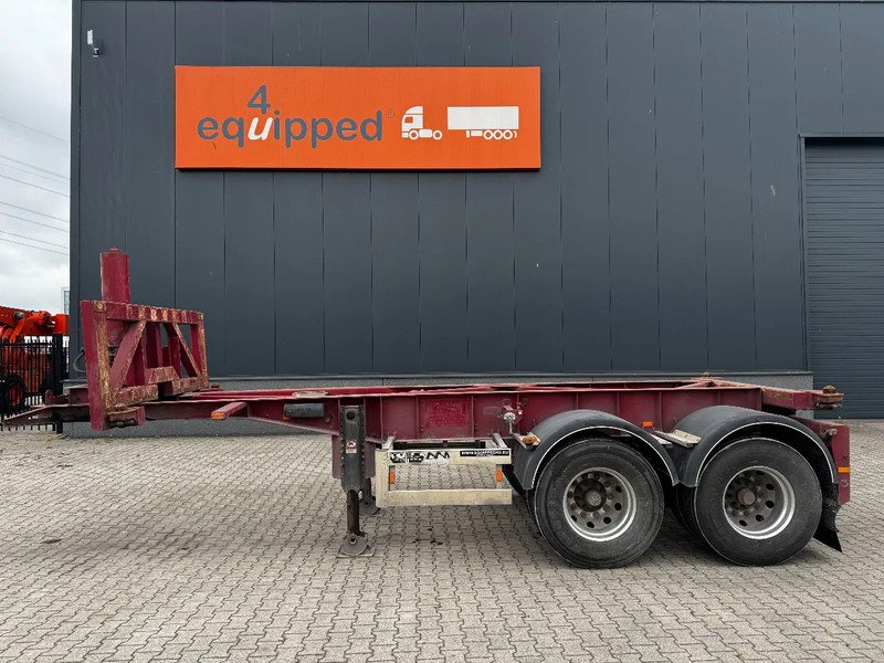 Van Hool 2 AXLE 20FT TIPPING-CHASSIS, TWIN-TIRES, BPW + DRUM, ALCOA - Επικαθήμενο μεταφοράς εμπορευματοκιβωτίων/ Κινητό αμάξωμα: φωτογραφία 2 Van Hool 2 AXLE 20FT TIPPING-CHASSIS, TWIN-TIRES, BPW + DRUM, ALCOA - Επικαθήμενο μεταφοράς εμπορευματοκιβωτίων/ Κινητό αμάξωμα: φωτογραφία 2