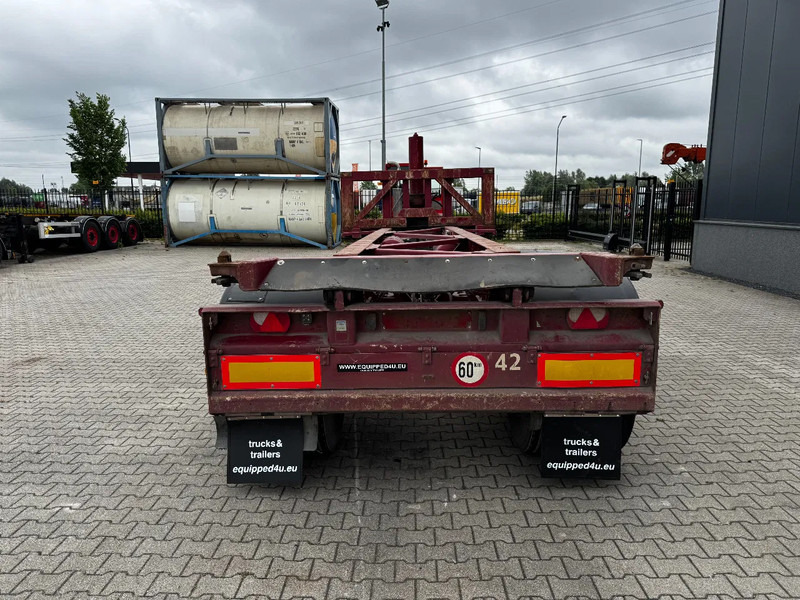 Van Hool 2 AXLE 20FT TIPPING-CHASSIS, TWIN-TIRES, BPW + DRUM, ALCOA - Επικαθήμενο μεταφοράς εμπορευματοκιβωτίων/ Κινητό αμάξωμα: φωτογραφία 5 Van Hool 2 AXLE 20FT TIPPING-CHASSIS, TWIN-TIRES, BPW + DRUM, ALCOA - Επικαθήμενο μεταφοράς εμπορευματοκιβωτίων/ Κινητό αμάξωμα: φωτογραφία 5