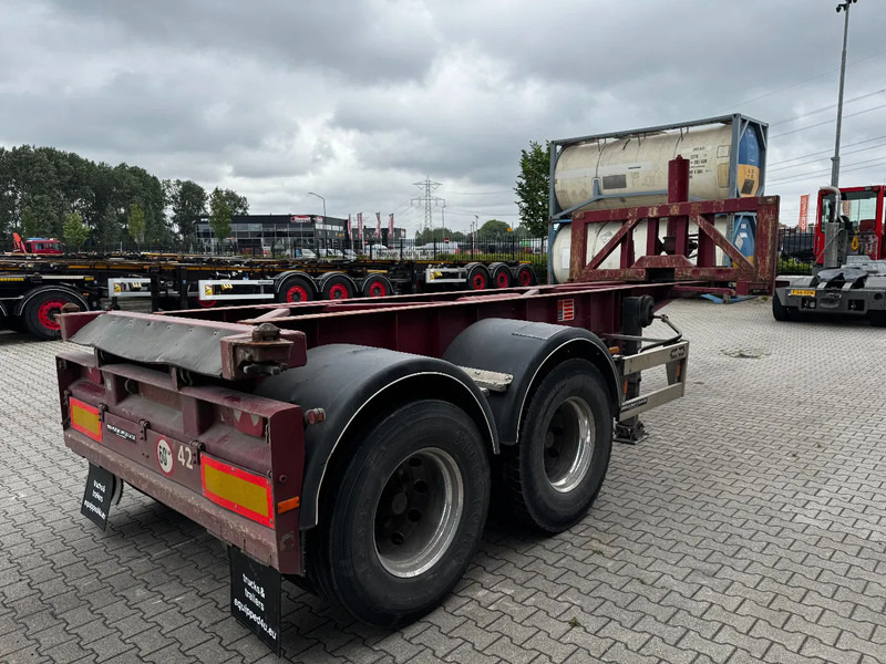 Van Hool 2 AXLE 20FT TIPPING-CHASSIS, TWIN-TIRES, BPW + DRUM, ALCOA - Επικαθήμενο μεταφοράς εμπορευματοκιβωτίων/ Κινητό αμάξωμα: φωτογραφία 4 Van Hool 2 AXLE 20FT TIPPING-CHASSIS, TWIN-TIRES, BPW + DRUM, ALCOA - Επικαθήμενο μεταφοράς εμπορευματοκιβωτίων/ Κινητό αμάξωμα: φωτογραφία 4
