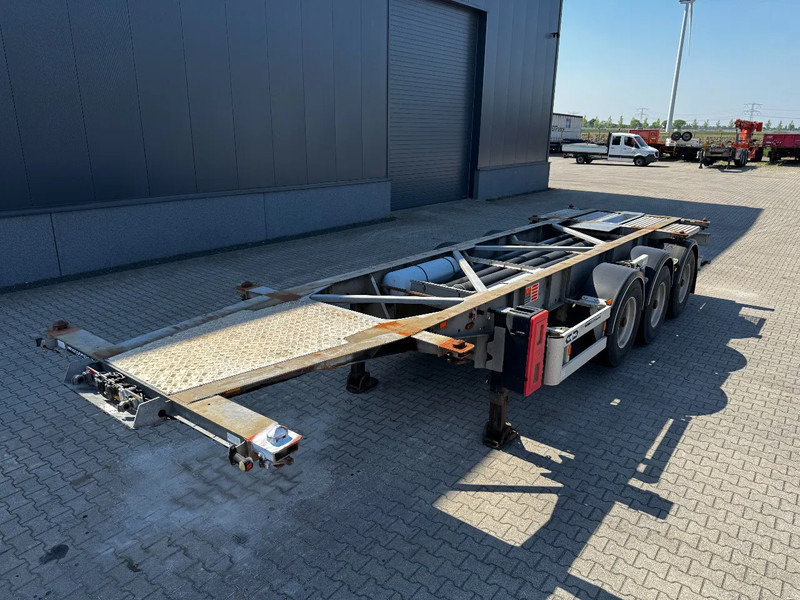 Van Hool 20FT/30FT, ADR (EX/II, EX/III, FL, AT), BPW + drum, ALCOA, galvanized, liftaxle, NL-Chassis, 80% tyres - Επικαθήμενο μεταφοράς εμπορευματοκιβωτίων/ Κινητό αμάξωμα: φωτογραφία 2 Van Hool 20FT/30FT, ADR (EX/II, EX/III, FL, AT), BPW + drum, ALCOA, galvanized, liftaxle, NL-Chassis, 80% tyres - Επικαθήμενο μεταφοράς εμπορευματοκιβωτίων/ Κινητό αμάξωμα: φωτογραφία 2