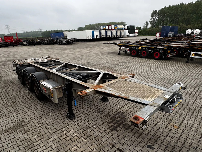 Van Hool 20FT/30FT ADR (EX/II, EX/III, FL, AT), disc brakes, 2 liftaxles, galvanized, ALCOA, NL-Chassis - Επικαθήμενο μεταφοράς εμπορευματοκιβωτίων/ Κινητό αμάξωμα: φωτογραφία 4 Van Hool 20FT/30FT ADR (EX/II, EX/III, FL, AT), disc brakes, 2 liftaxles, galvanized, ALCOA, NL-Chassis - Επικαθήμενο μεταφοράς εμπορευματοκιβωτίων/ Κινητό αμάξωμα: φωτογραφία 4
