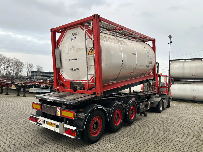 Van Hool 20FT Tipping-chassis, ADR (EX/II, EX/III, FL, AT), SAF + DISC, 2 liftaxles - Επικαθήμενο μεταφοράς εμπορευματοκιβωτίων/ Κινητό αμάξωμα: φωτογραφία 5 Van Hool 20FT Tipping-chassis, ADR (EX/II, EX/III, FL, AT), SAF + DISC, 2 liftaxles - Επικαθήμενο μεταφοράς εμπορευματοκιβωτίων/ Κινητό αμάξωμα: φωτογραφία 5