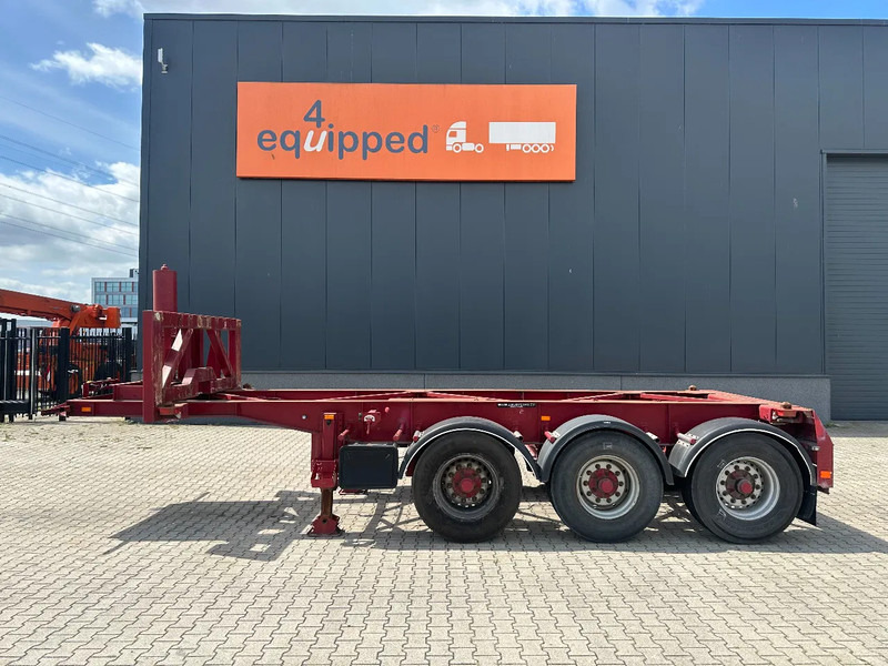 Van Hool 3 AXLE 20FT KIEP-CHASSIS, BPW + TROMMELREMMEN - Επικαθήμενο μεταφοράς εμπορευματοκιβωτίων/ Κινητό αμάξωμα: φωτογραφία 2 Van Hool 3 AXLE 20FT KIEP-CHASSIS, BPW + TROMMELREMMEN - Επικαθήμενο μεταφοράς εμπορευματοκιβωτίων/ Κινητό αμάξωμα: φωτογραφία 2