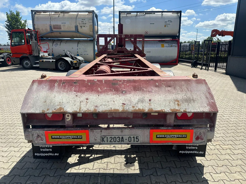 Van Hool 3 AXLE 20FT TIPPING-CHASSIS, BPW + DRUMBRAKES - Επικαθήμενο μεταφοράς εμπορευματοκιβωτίων/ Κινητό αμάξωμα: φωτογραφία 4 Van Hool 3 AXLE 20FT TIPPING-CHASSIS, BPW + DRUMBRAKES - Επικαθήμενο μεταφοράς εμπορευματοκιβωτίων/ Κινητό αμάξωμα: φωτογραφία 4