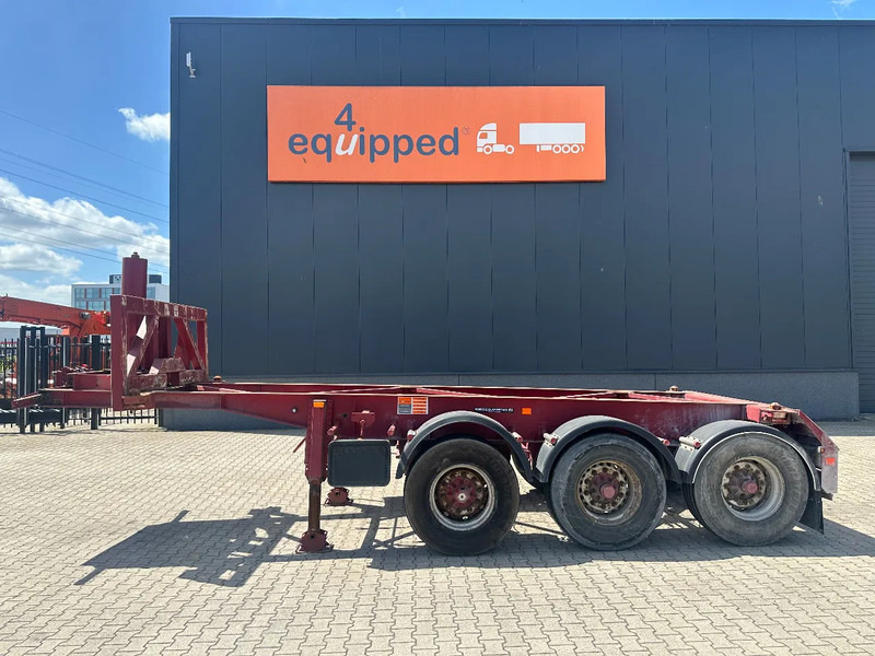 Van Hool 3 AXLE 20FT TIPPING-CHASSIS, BPW + DRUMBRAKES - Επικαθήμενο μεταφοράς εμπορευματοκιβωτίων/ Κινητό αμάξωμα: φωτογραφία 2 Van Hool 3 AXLE 20FT TIPPING-CHASSIS, BPW + DRUMBRAKES - Επικαθήμενο μεταφοράς εμπορευματοκιβωτίων/ Κινητό αμάξωμα: φωτογραφία 2