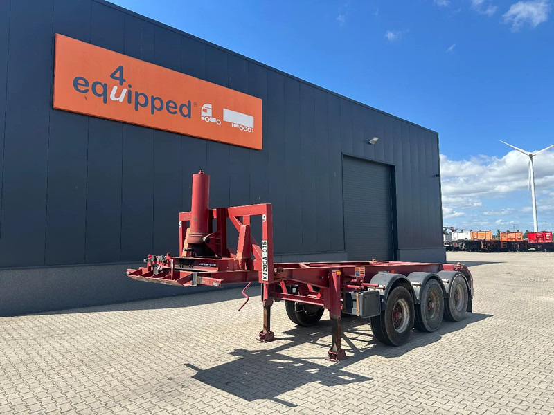 Van Hool 3 AXLE 20FT TIPPING-CHASSIS, BPW + DRUMBRAKES - Επικαθήμενο μεταφοράς εμπορευματοκιβωτίων/ Κινητό αμάξωμα: φωτογραφία 1 Van Hool 3 AXLE 20FT TIPPING-CHASSIS, BPW + DRUMBRAKES - Επικαθήμενο μεταφοράς εμπορευματοκιβωτίων/ Κινητό αμάξωμα: φωτογραφία 1