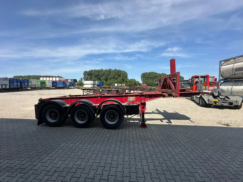 Van Hool 3 AXLE 20FT TIPPING-CHASSIS, BPW + disc, liftaxle, steering axle, BROKEN HYVA-CYLINDER - Επικαθήμενο μεταφοράς εμπορευματοκιβωτίων/ Κινητό αμάξωμα: φωτογραφία 3 Van Hool 3 AXLE 20FT TIPPING-CHASSIS, BPW + disc, liftaxle, steering axle, BROKEN HYVA-CYLINDER - Επικαθήμενο μεταφοράς εμπορευματοκιβωτίων/ Κινητό αμάξωμα: φωτογραφία 3