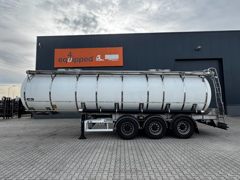 Van Hool LEBENSMITTEL / RVS Rahmen / Leergewicht: 5.860kg / 29.500L / 1-Kammer+ 1 Schwallwand / Scheibebremse / NL / APK 02-2026 - Επικαθήμενο βυτίο: φωτογραφία 2 Van Hool LEBENSMITTEL / RVS Rahmen / Leergewicht: 5.860kg / 29.500L / 1-Kammer+ 1 Schwallwand / Scheibebremse / NL / APK 02-2026 - Επικαθήμενο βυτίο: φωτογραφία 2