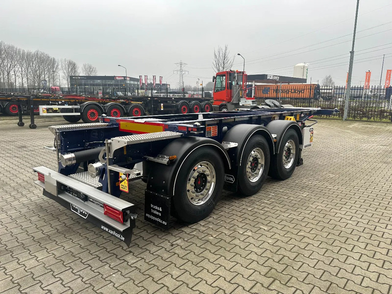 Van Hool NEW / DIRECT AVAILABLE 20FT ADR-CHASSIS, EMPTY WEIGHT: 3.300KG, DISCBRAKES, 3x available, ALU WHEELS - Επικαθήμενο μεταφοράς εμπορευματοκιβωτίων/ Κινητό αμάξωμα: φωτογραφία 5 Van Hool NEW / DIRECT AVAILABLE 20FT ADR-CHASSIS, EMPTY WEIGHT: 3.300KG, DISCBRAKES, 3x available, ALU WHEELS - Επικαθήμενο μεταφοράς εμπορευματοκιβωτίων/ Κινητό αμάξωμα: φωτογραφία 5