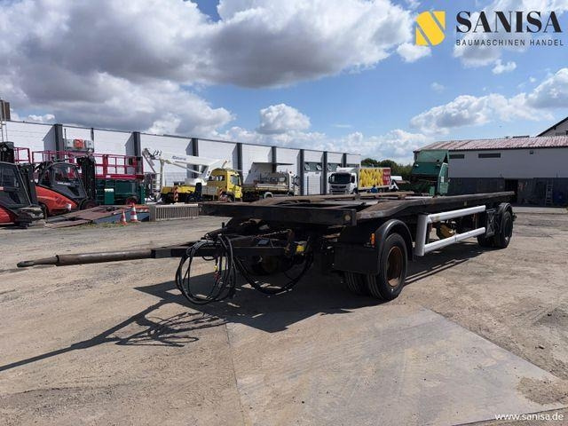 Hüffermann HKA 18.70/Abrollanhänger/Tandemanhänger/ TÜV Nov - Ρυμούλκα γάντζος/ Αλυσιδάκι: φωτογραφία 1 Hüffermann HKA 18.70/Abrollanhänger/Tandemanhänger/ TÜV Nov - Ρυμούλκα γάντζος/ Αλυσιδάκι: φωτογραφία 1