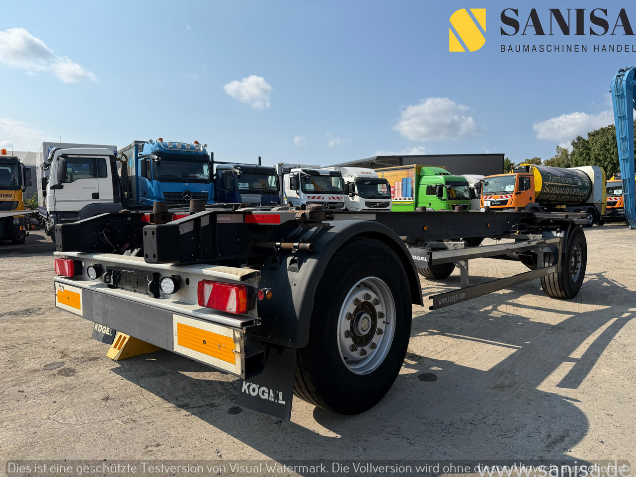 KÖGEL AW18/Wechselfahrgestell/BDF/Pneumatik - Ρυμούλκα σασί: φωτογραφία 4 KÖGEL AW18/Wechselfahrgestell/BDF/Pneumatik - Ρυμούλκα σασί: φωτογραφία 4