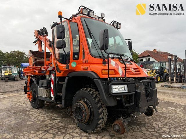 Unimog U400/ Zweiwege/ Rail/ Gleis/Mulag - Κοινοτικο όχημα/ Ειδικό όχημα: φωτογραφία 1 Unimog U400/ Zweiwege/ Rail/ Gleis/Mulag - Κοινοτικο όχημα/ Ειδικό όχημα: φωτογραφία 1