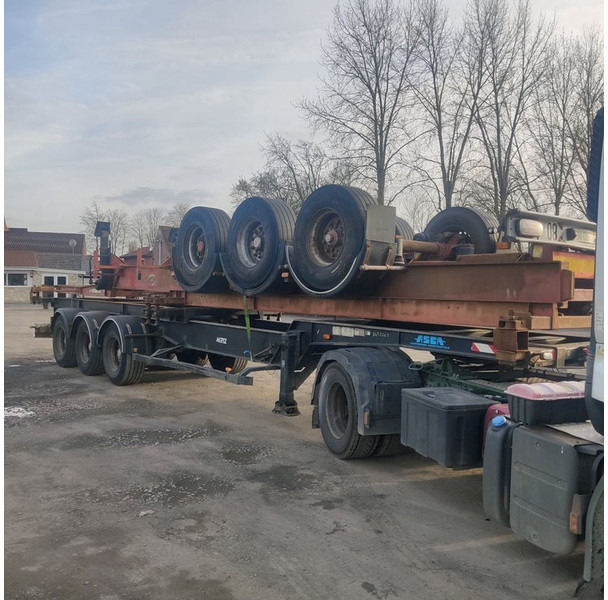 ASCA Container - Επικαθήμενο μεταφοράς εμπορευματοκιβωτίων/ Κινητό αμάξωμα: φωτογραφία 2 ASCA Container - Επικαθήμενο μεταφοράς εμπορευματοκιβωτίων/ Κινητό αμάξωμα: φωτογραφία 2