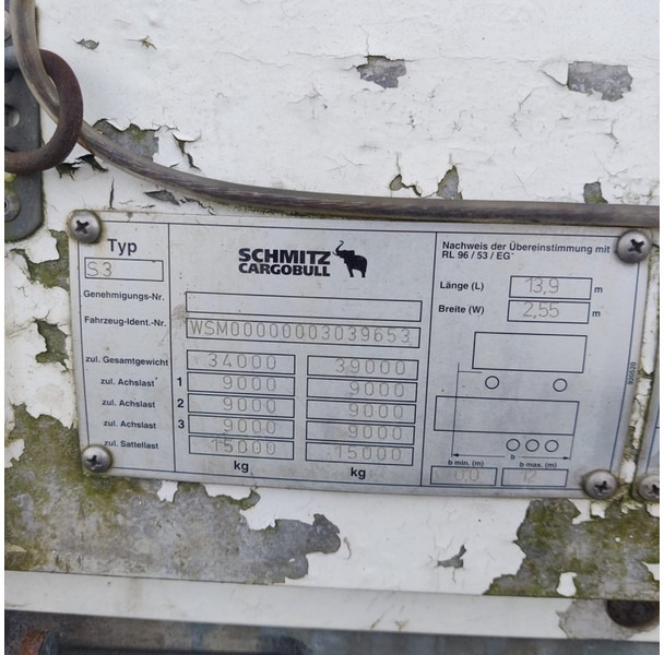Schmitz Cargobull huif - Επικαθήμενο κόφα: φωτογραφία 5 Schmitz Cargobull huif - Επικαθήμενο κόφα: φωτογραφία 5