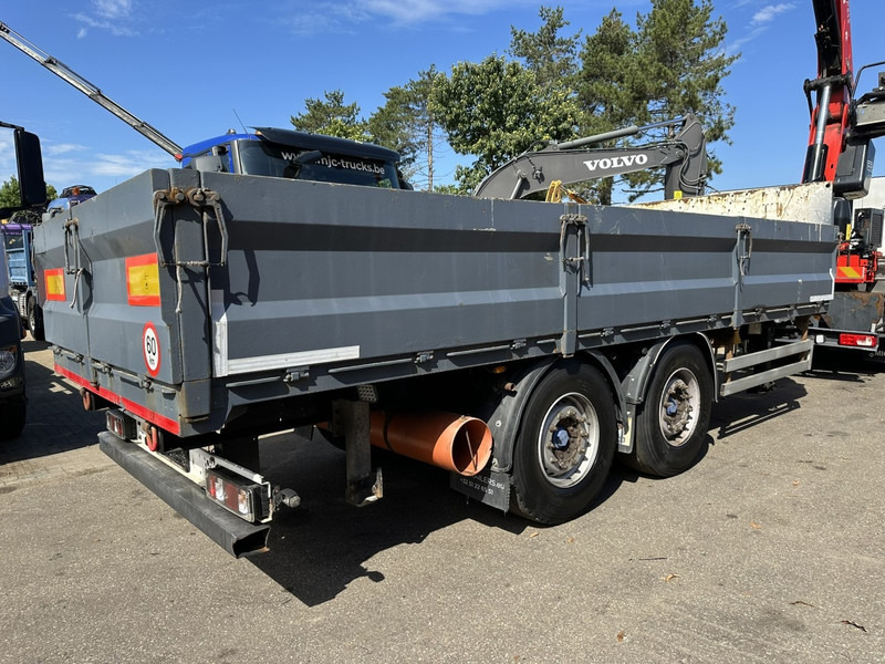 A&D ZA 18 2-AS AANHANGER - 6m50 - GROTE WIELEN - BELGISCHE PAPIEREN - LUCHTVERING / AIR SUSPENSION - Τρέιλερ πλατφόρμα/ Καρότσα: φωτογραφία 2 A&D ZA 18 2-AS AANHANGER - 6m50 - GROTE WIELEN - BELGISCHE PAPIEREN - LUCHTVERING / AIR SUSPENSION - Τρέιλερ πλατφόρμα/ Καρότσα: φωτογραφία 2
