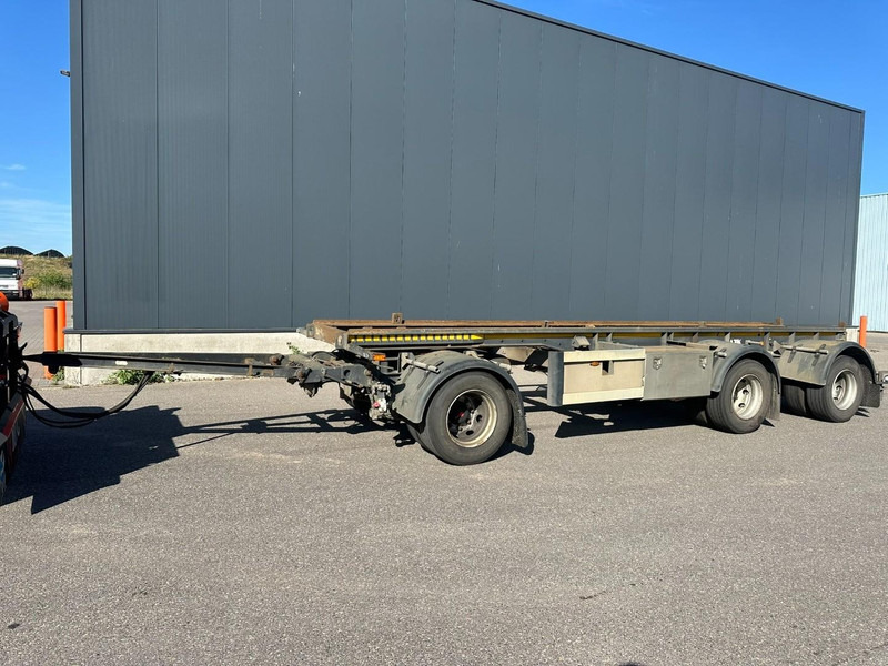 AJK AET - 30T CONTAINERAANHANGER - SAF - DISC BRAKES - AIR SUSP. - GOOD TIRES - TÜV 15-03-2026 - SmartBoard - BELGISCHE PAPIEREN - Ρυμούλκα μεταφοράς εμπορευματοκιβωτίων/ Κινητό αμάξωμα: φωτογραφία 1 AJK AET - 30T CONTAINERAANHANGER - SAF - DISC BRAKES - AIR SUSP. - GOOD TIRES - TÜV 15-03-2026 - SmartBoard - BELGISCHE PAPIEREN - Ρυμούλκα μεταφοράς εμπορευματοκιβωτίων/ Κινητό αμάξωμα: φωτογραφία 1