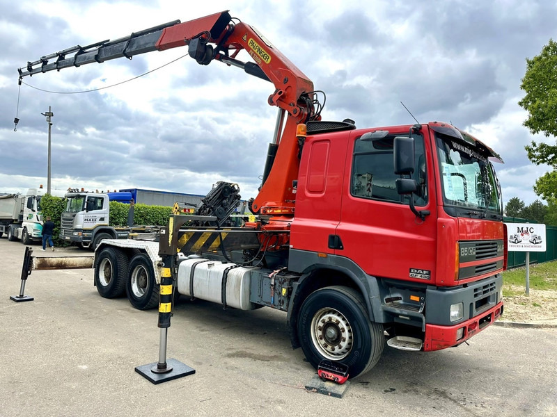 DAF 85 CF 430 6x4 CRANE PK 32.000 F (7x) + WINCH - EURO 2 - MANUAL ZF - HUB REDUCTION / STEEL SPRING - BE TRUCK - Φορτηγό με γερανό: φωτογραφία 1 DAF 85 CF 430 6x4 CRANE PK 32.000 F (7x) + WINCH - EURO 2 - MANUAL ZF - HUB REDUCTION / STEEL SPRING - BE TRUCK - Φορτηγό με γερανό: φωτογραφία 1