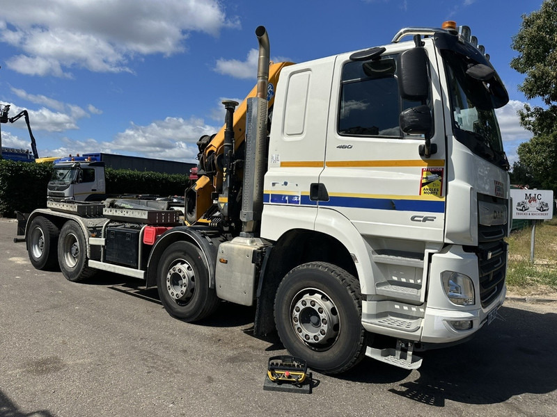 DAF CF 480 8x4 HOOKLIFT + CRANE (19m!) EFFER 205 / 6S + WINCH - RETARDER - *165.000km* - VERY NICE - Φορτηγό με γερανό: φωτογραφία 2 DAF CF 480 8x4 HOOKLIFT + CRANE (19m!) EFFER 205 / 6S + WINCH - RETARDER - *165.000km* - VERY NICE - Φορτηγό με γερανό: φωτογραφία 2