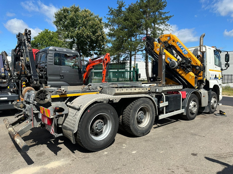 DAF CF 480 8x4 HOOKLIFT + CRANE (19m!) EFFER 205 / 6S + WINCH - RETARDER - *165.000km* - VERY NICE - Φορτηγό φόρτωσης γάντζου, Φορτηγό με γερανό: φωτογραφία 4 DAF CF 480 8x4 HOOKLIFT + CRANE (19m!) EFFER 205 / 6S + WINCH - RETARDER - *165.000km* - VERY NICE - Φορτηγό φόρτωσης γάντζου, Φορτηγό με γερανό: φωτογραφία 4