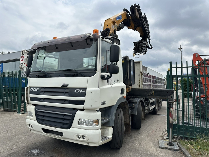 DAF CF 85.360 8x2 + CRANE (25m!) EFFER 305 6S + JIB 4S + ROTATOR - PLATORM 7m60 - LIFT + STEERING AXLE - EURO 5 - BE - Φορτηγό με γερανό: φωτογραφία 4 DAF CF 85.360 8x2 + CRANE (25m!) EFFER 305 6S + JIB 4S + ROTATOR - PLATORM 7m60 - LIFT + STEERING AXLE - EURO 5 - BE - Φορτηγό με γερανό: φωτογραφία 4